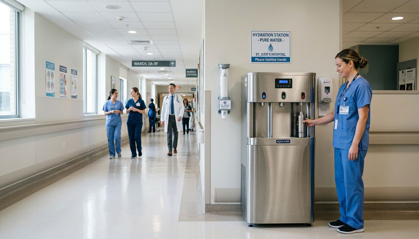 Comment choisir la meilleure fontaine à eau pour les établissements de santé?