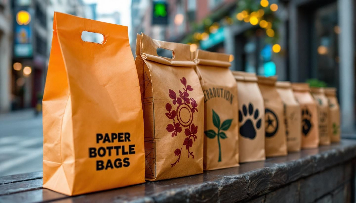 Évolution des sacs bouteille en papier : Style et fonctionnalité