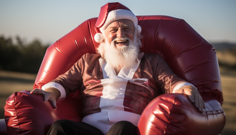 Père Noël gonflable : les avantages